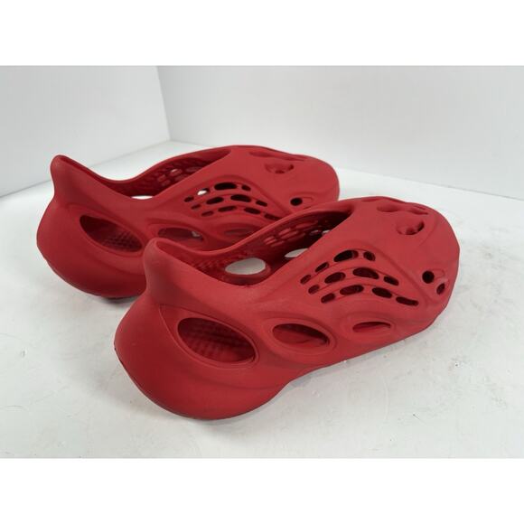 adidas Yeezy Foam Runner Vermilion Red GW3355 Men’s Size 14 US Shoes Clogs main image 6
